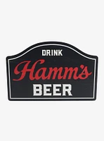 Drink Hamm's Beer Wall Sign