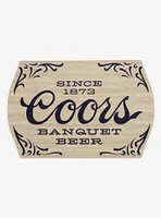 Coors Banquet Beer Wall Sign