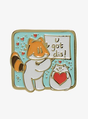 BeKyoot Coconut U Got This Enamel Pin