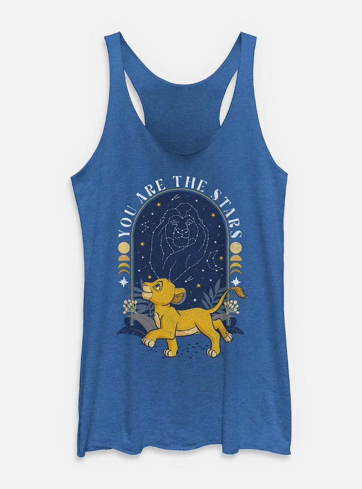 Disney The Lion King You Are Stars Simba Womens Tank Top