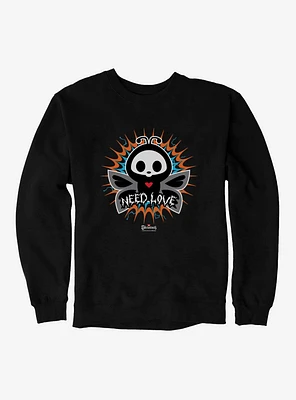 Skelanimals Mary Need Love Sweatshirt