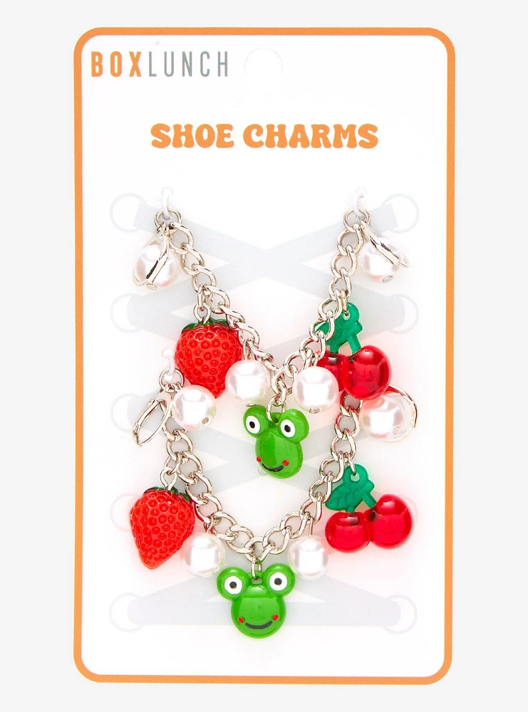 Fruit & Frogs Shoe Charm Set - BoxLunch Exclusive