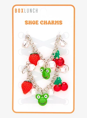 Fruit & Frogs Shoe Charm Set - BoxLunch Exclusive