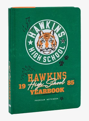 Stranger Things Hawkins High School Yearbook Figural Notebook