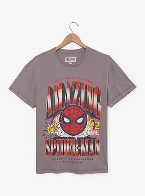 Marvel Spider-Man Logo Boxy T-Shirt - BoxLunch Exclusive