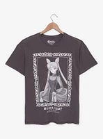 Sailor Moon Black Lady Tonal Frame Portrait T-Shirt - BoxLunch Exclusive