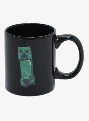 Minecraft Creeper Heat Reactive Mug