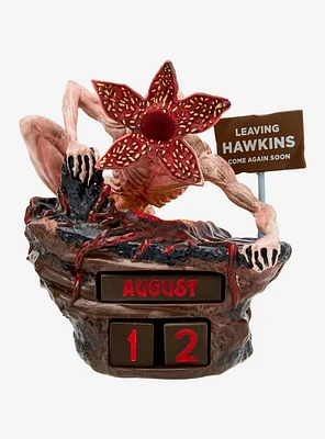 Stranger Things Demogorgon Leaving Hawkins Perpetual Calendar