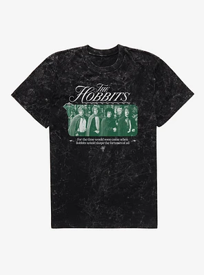 The Lord Of Rings Hobbits Mineral Wash T-Shirt