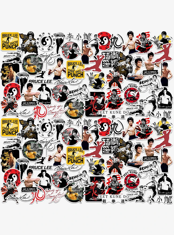 Bruce Lee Miscellaneous 100ct Sticker Pack