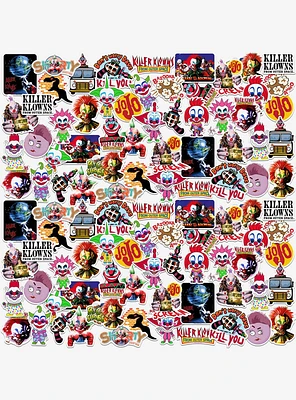 Killer Klowns From Outer Space S Miscellaneous 100ct Sticker Pack