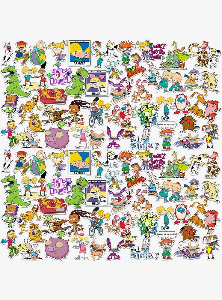 Nickelodeon 90's Miscellaneous 100ct Sticker Pack