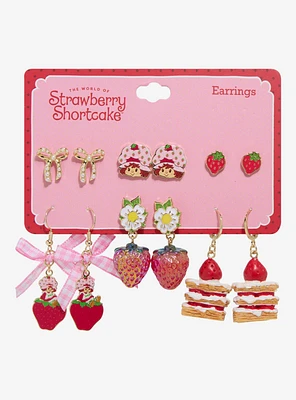 Strawberry Shortcake Figural Earring Set — BoxLunch Exclusive