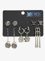 One Piece Silver Icons Earring Set - BoxLunch Exclusive
