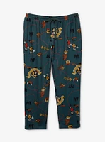 Disney A Goofy Movie Max & Road Trip Allover Print Women's Plus Sleep Pants - BoxLunch Exclusive