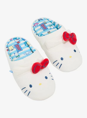 Sanrio Hello Kitty Embroidered Women's Dorm Slippers — BoxLunch Exclusive