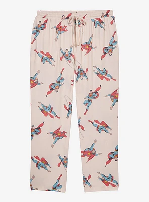 DC Comics Superman Allover Print Plus Sleep Pants - BoxLunch Exclusive
