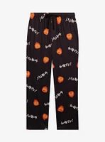 Studio Ghibli® Howl's Moving Castle Calcifer Japanese Lettering Allover Print Sleep Pants - BoxLunch Exclusive