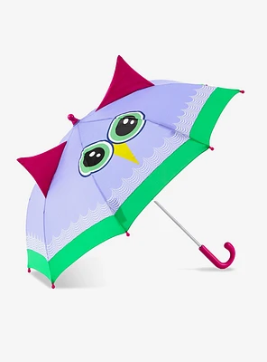Kids Stick Umbrella Beatrice Owl