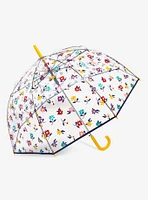 Auto Open Bubble Stick Umbrella Kinsley