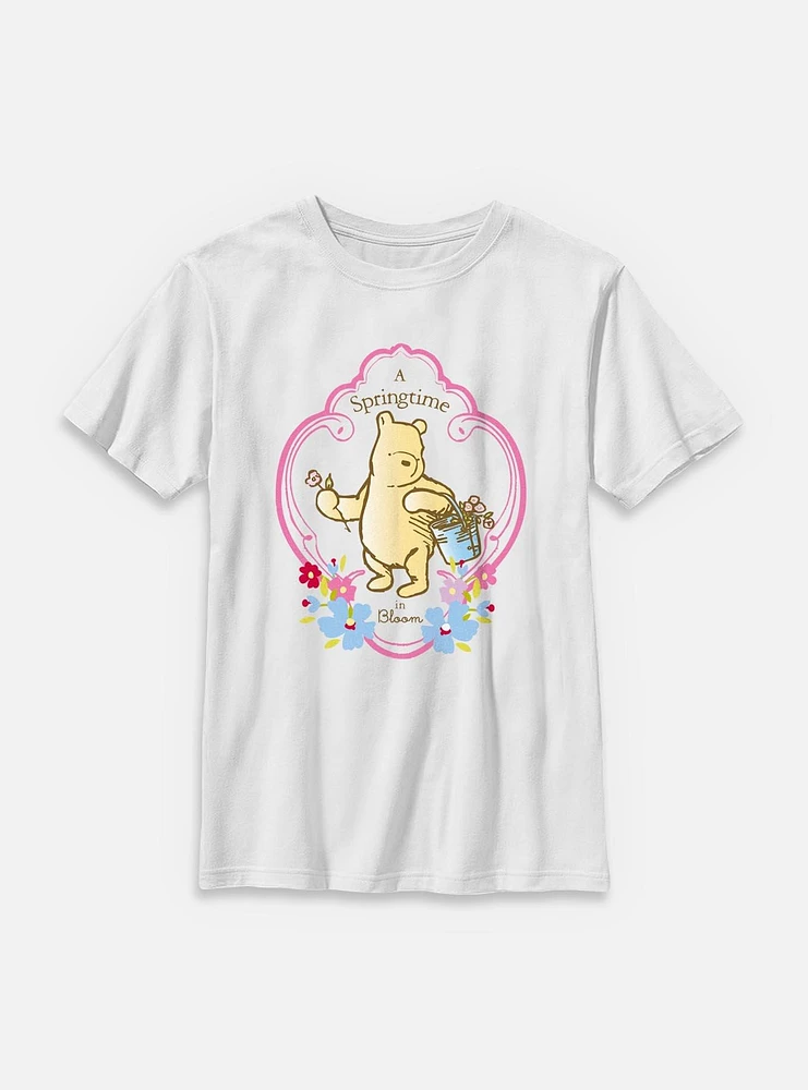 Disney Winnie The Pooh A Springtime Bloom Youth T-Shirt