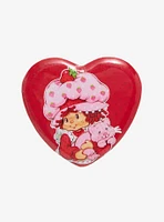 Strawberry Shortcake Custard & Strawberry Heart Button Pin