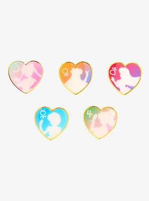 Sailor Moon Heart Silhouettes Blind Bag Enamel Pin - BoxLunch Exclusive