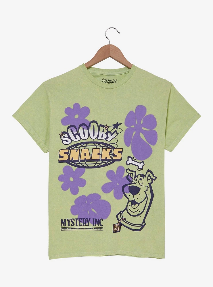 Scooby-Doo! Scooby Snacks Floral T-Shirt - BoxLunch Exclusive