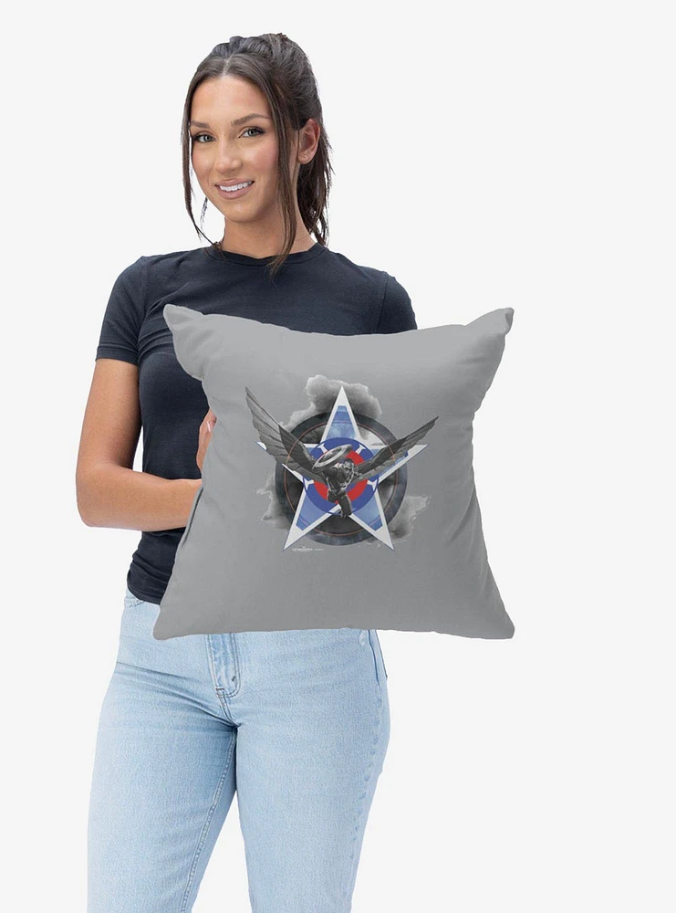 Marvel Captain America: Brave New World Master Pilot Throw Pillow