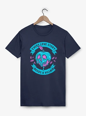 Disney Snow White and the Seven Dwarfs Everey Love Story Needs A Villain T-Shirt