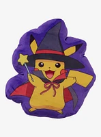 Pokémon Pikachu Witch Halloween Throw Pillow