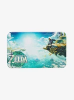 Nintendo The Legend of Zelda: Tears of the Kingdom Cover Art Rectangle Button Pin