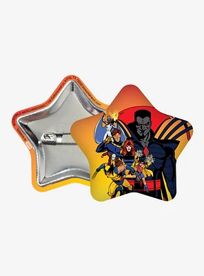 Marvel X-Men '97 Group Portrait Star Button Pin - BoxLunch Exclusive