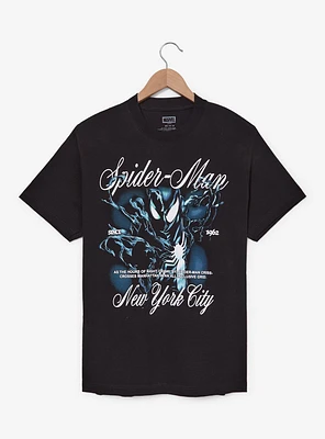 Marvel Spider-Man Cursive Graphic T-Shirt— BoxLunch Exclusive