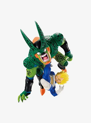 Bandai Spirits Dragon Ball Ichibansho Revible Moment Vegeta vs. Cell(Dragon History II) Figure