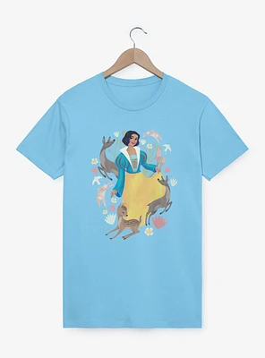 Disney Snow White Live Action Bunnies And Deers T-Shirt