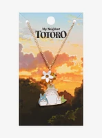 Studio Ghibli® My Neighbor Totoro Floral Totoros Charm Necklace - BoxLunch Exclusive