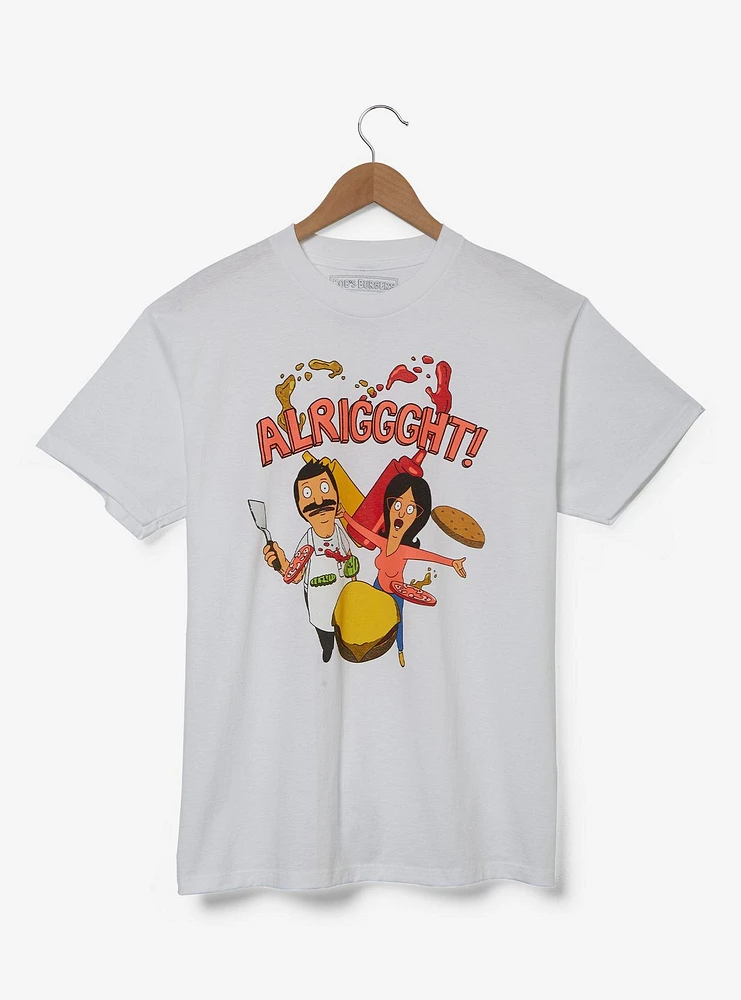 Bob's Burgers Linda & Bob Alright T-Shirt - BoxLunch Exclusive