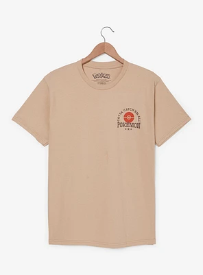 Pokémon Catch 'Em All Western Tonal T-Shirt