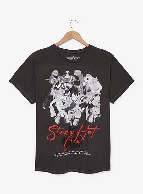 One Piece Straw Hat Crew Graphic T-Shirt — BoxLunch Exclusive