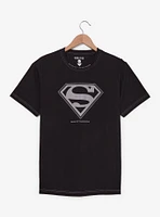 DC Comics Superman Silver Logo T-Shirt - BoxLunch Exclusive