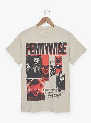 It Pennywise Multi-Portrait T-Shirt - BoxLunch Exclusive