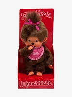 Monchhichi Pink Girl 8 Inch Plush