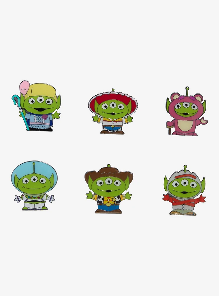 Loungefly Disney Pixar Toy Story Little Green Alien Dress Up Series 2 Blind Box Enamel Pin - BoxLunch Exclusive