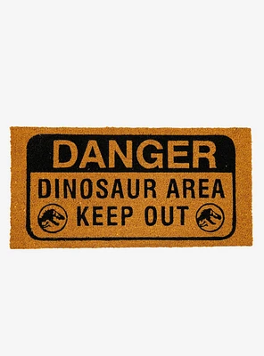 Jurassic Park Danger Door Mat — BoxLunch Exclusive