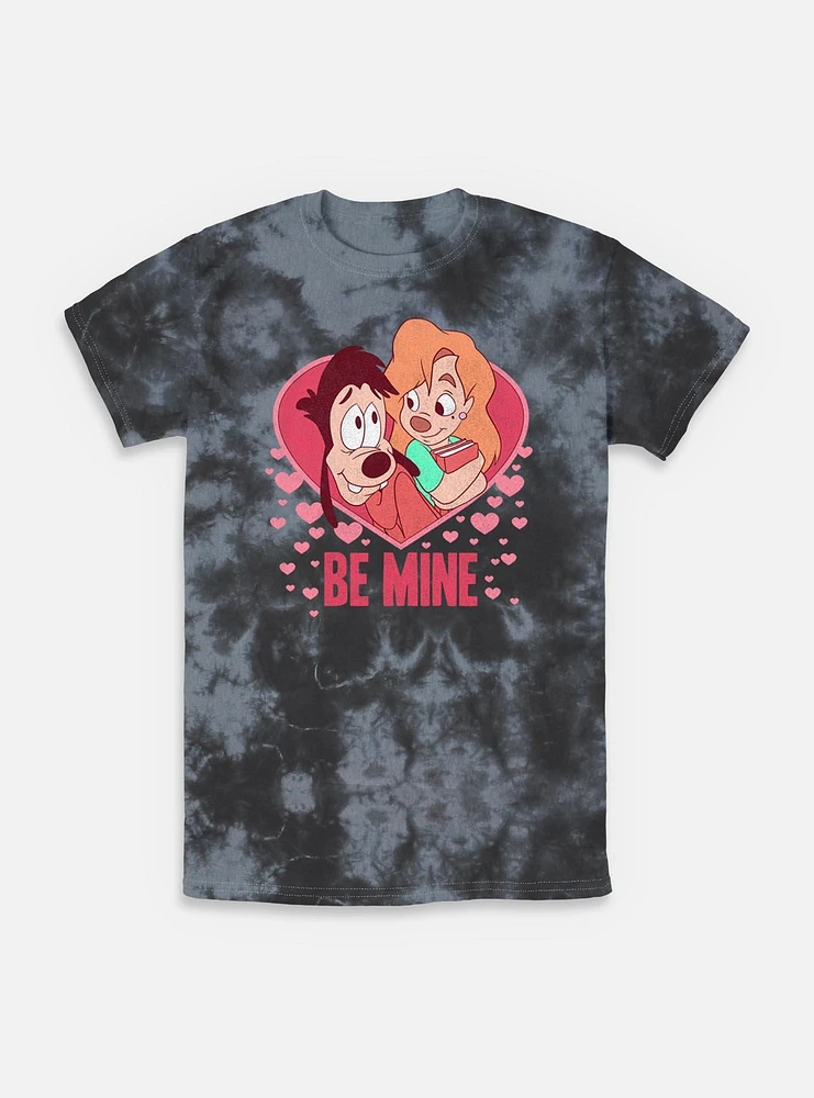 Disney Goofy Max And Rox Be Mine Tie-Dye T-Shirt