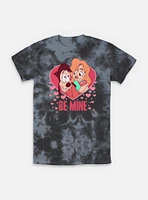 Disney Goofy Max And Rox Be Mine Tie-Dye T-Shirt