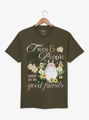 Studio Ghibli® My Neighbor Totoro Floral Quote T-Shirt — BoxLunch Exclusive
