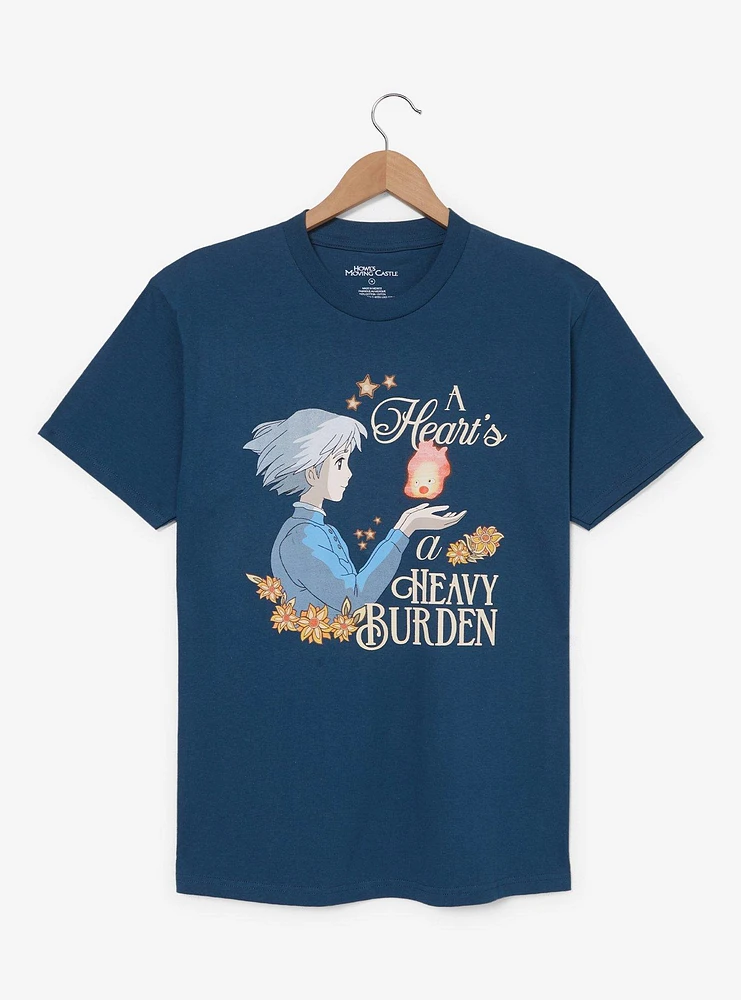 Studio Ghibli® Howl's Moving Castle Sophie & Calcifer Quote T-Shirt - BoxLunch Exclusive