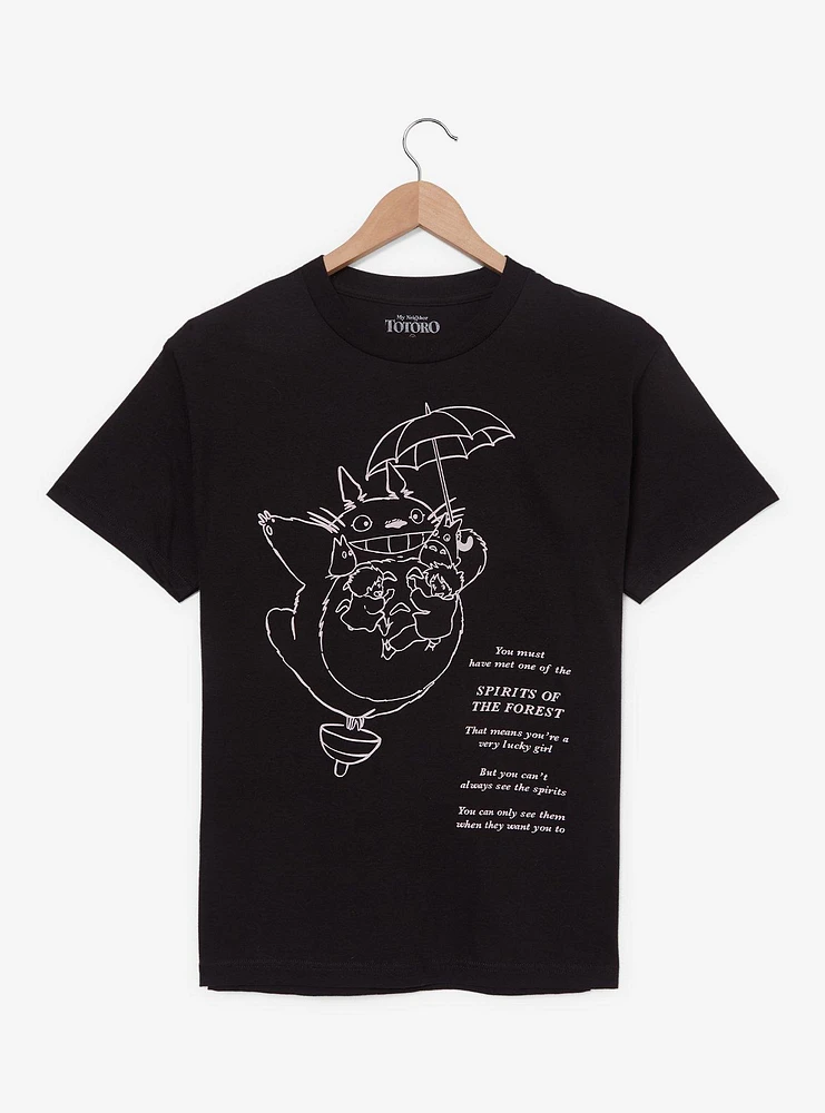 Studio Ghibli® My Neighbor Totoro Lettered Tonal T-Shirt — BoxLunch Exclusive
